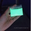 Long-time luminous powder for paint glow in the dark/white to yellow green/long glowing time powder
